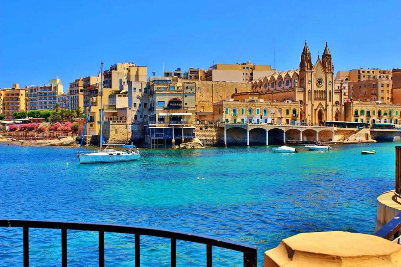 Spacious, Top Location Sliema Apartment Bagian luar foto